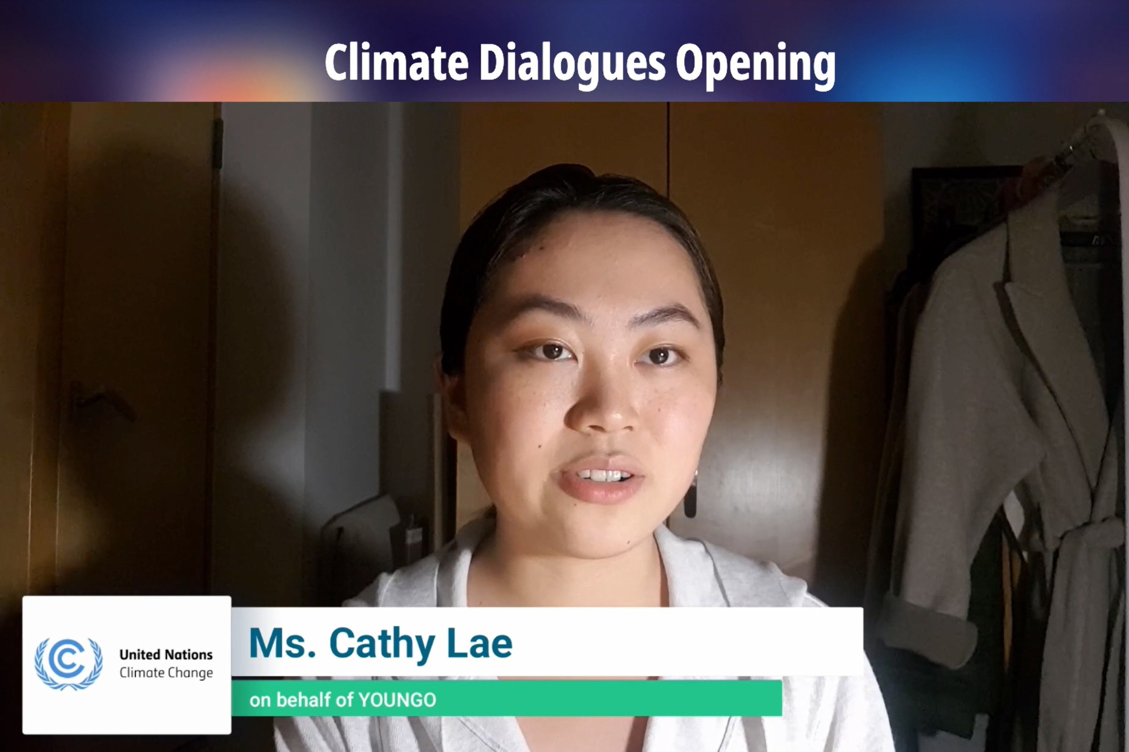 Cathy Lae, on behalf of YOUNGO