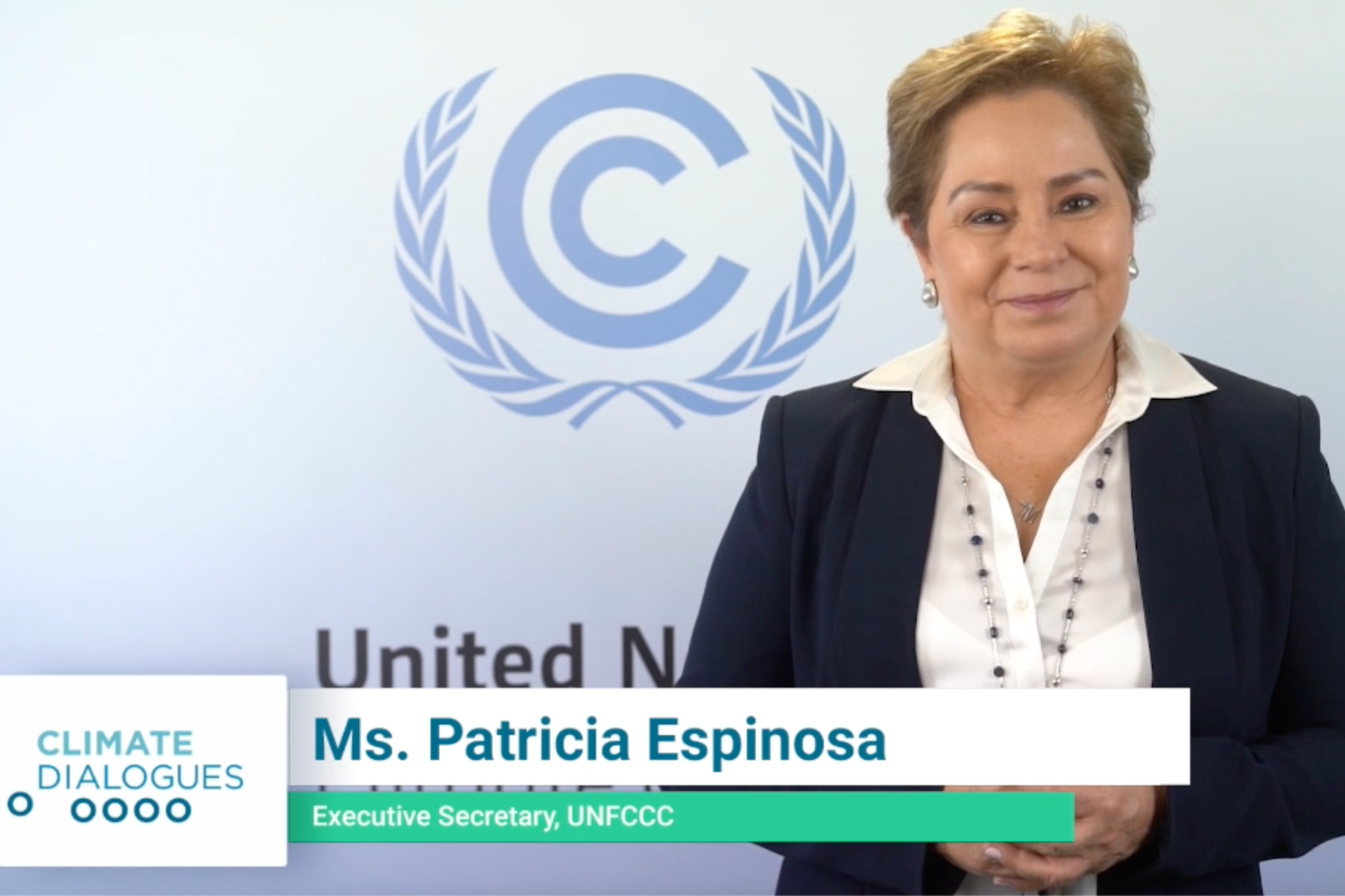UNFCCC Executive Secretary Patricia Espinosa