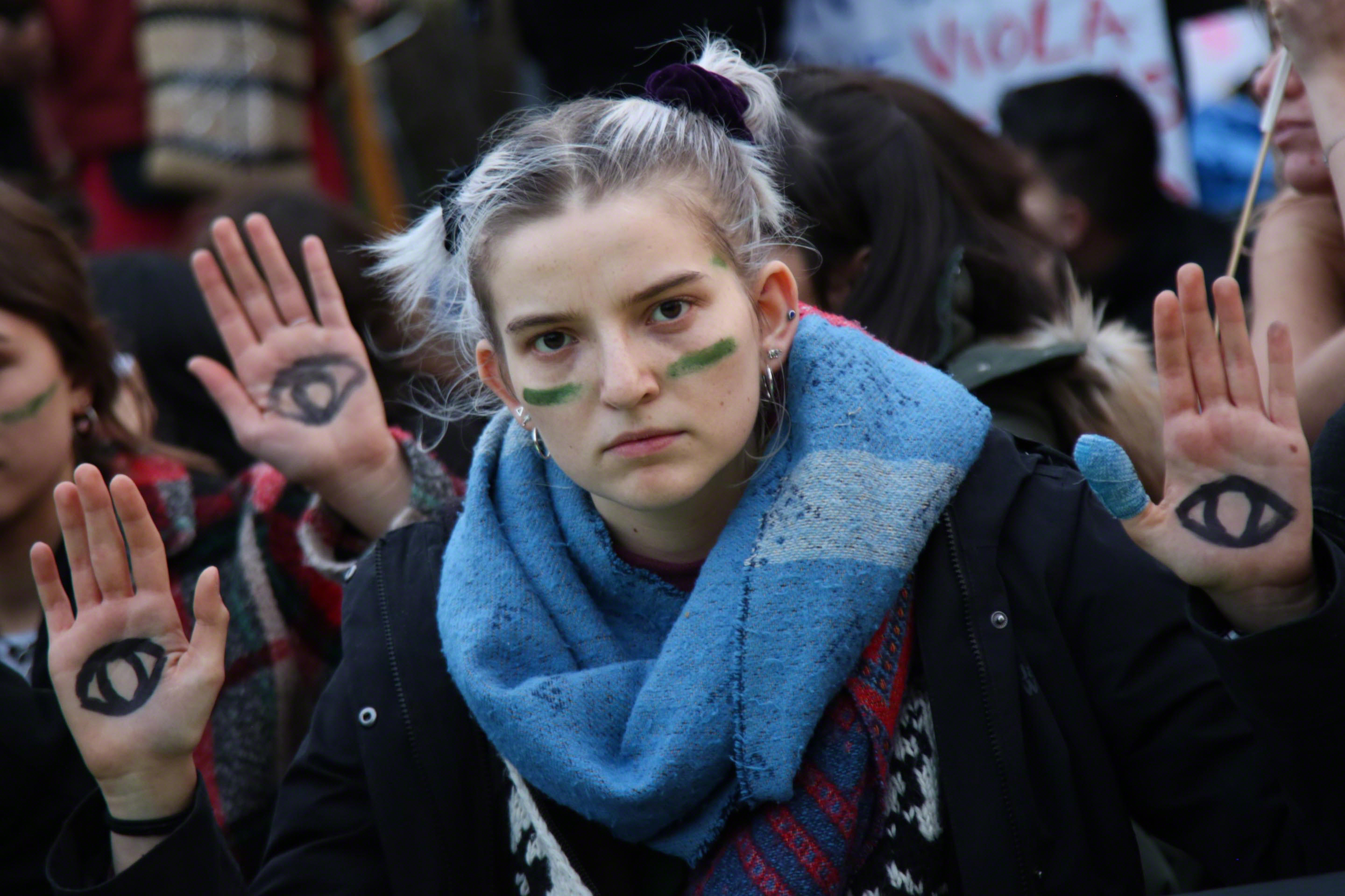 As the negotiations slow to a crawl inside the venue, members of Extinction Rebellion and FridaysForFuture demonstrate on the streets outside, calling this the 'ultimatum COP' to address the climate crisis.