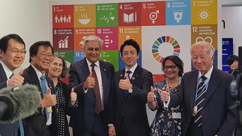 Speakers of the Event on Climate and SDGs Synergy Approach