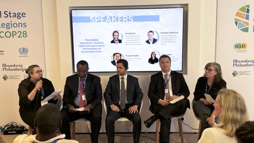 Panelists -IISD-COP28 6dec2023 - Photo