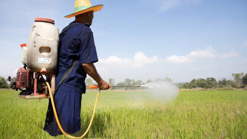 Farmer herbicides agriculture