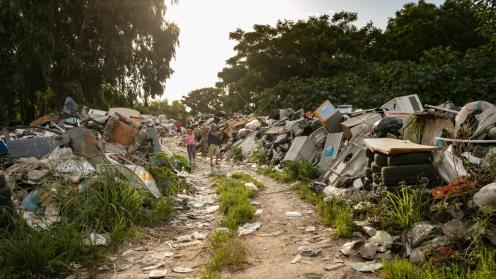 Uruguayan garbage dump