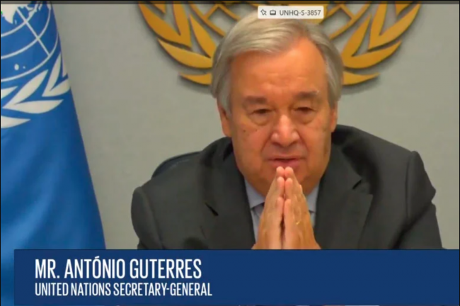 UN Secretary-General António Guterres