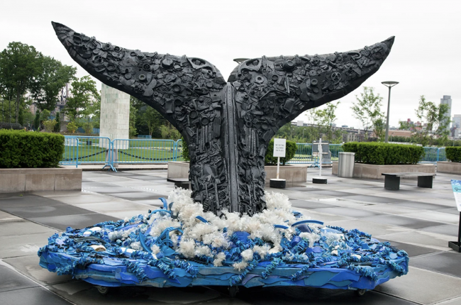 Exhibition at the UN Building