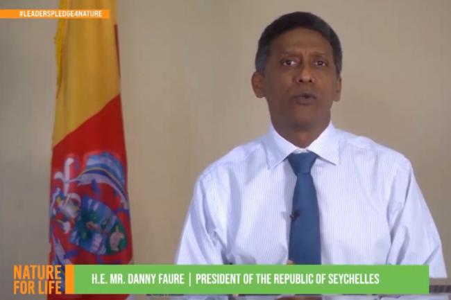 Danny Faure, President of Seychelles