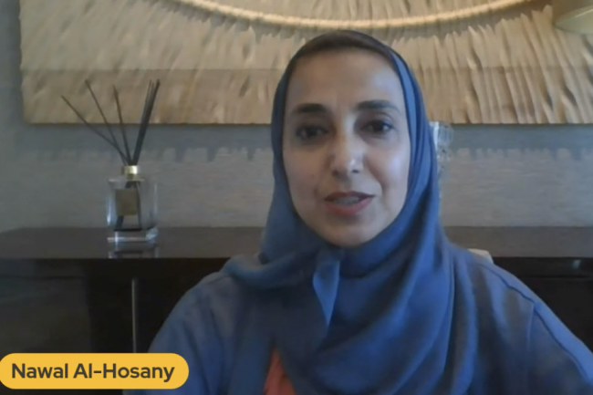 Nawal Al-Hosany, Permanent Representative of the UAE to IRENA - HDLE - 23 September 2021 - Photo