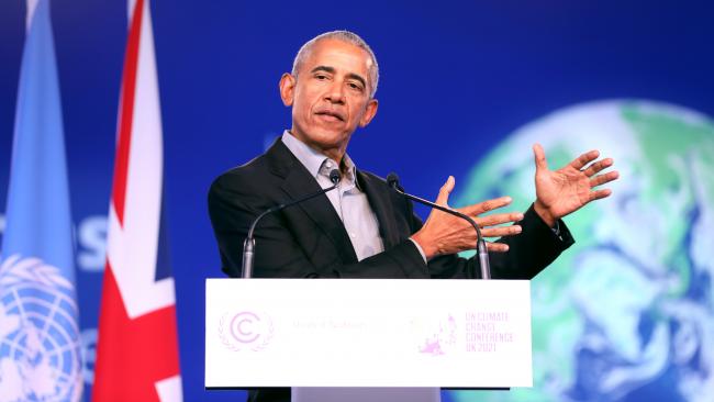 COP26 - 08Nov2021 - Barack Obama, 44th US President - Photo