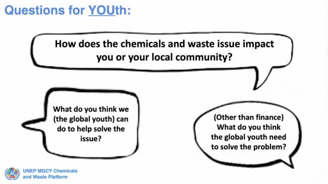 Chemicals and waste questions