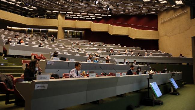 View of the room during the Contact Group on Review mechanisms 