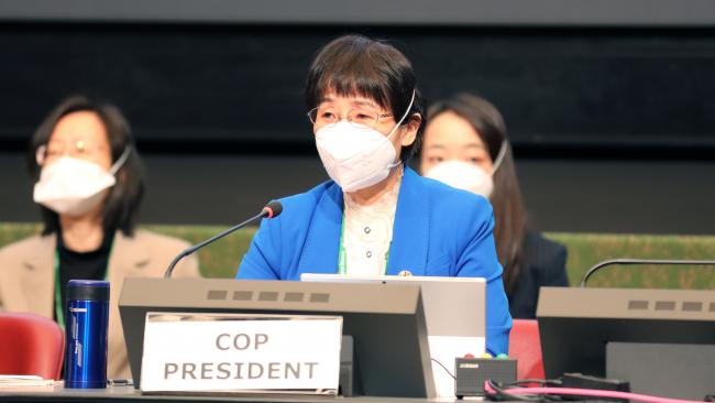 Zhou Guomei, Ministry of Ecology and Environment, China