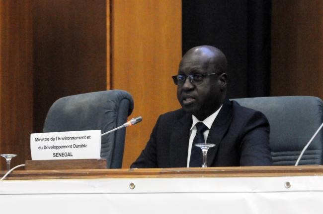 Abdou Karim Sall, Minister for the Environment and Sustainable Development, Senegal