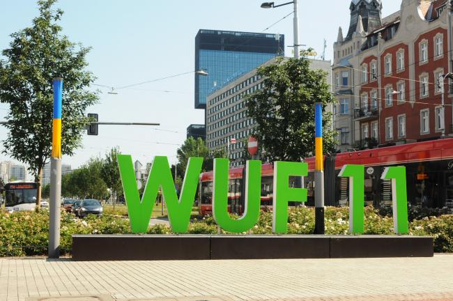 Street WUF11 sign