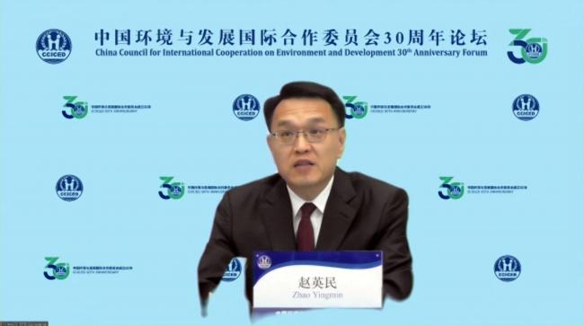 Zhao Yingmin, CCICED Secretary General