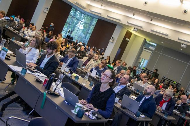 Attendees at the Global Meeting of the Mountain Partnership