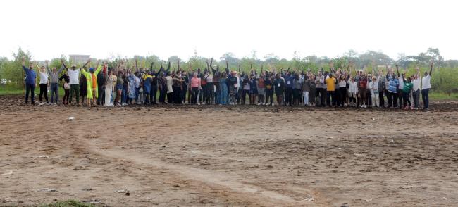 Group photo of participants who attended the field trip