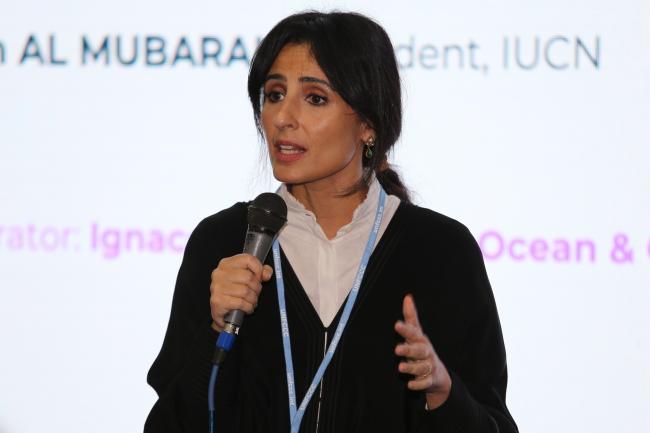 Razan Al Mubarak, President, IUCN