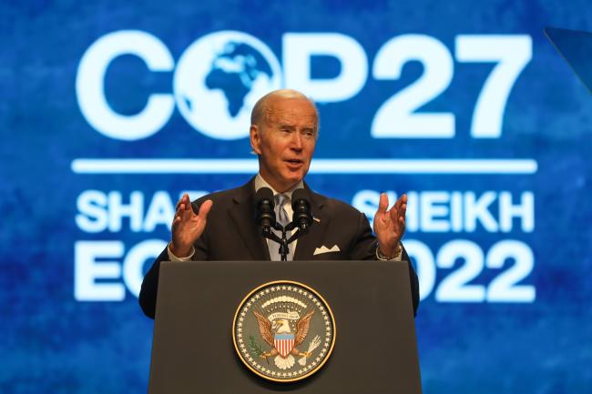 US President Joe Biden (Photo by UN Climate Change / Kiara Worth)