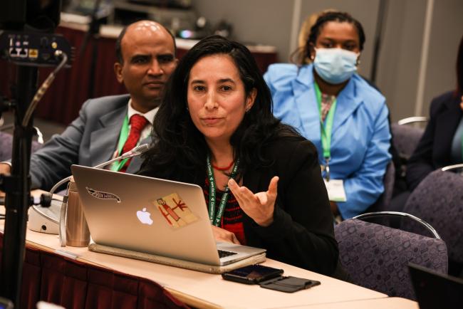 Laura Camila Bermudez Wilches, Ministry of Environment and Sustainable Development, Columbia_GEFSideEventsCBDCOP15_7Dec2022_Photo.jpg