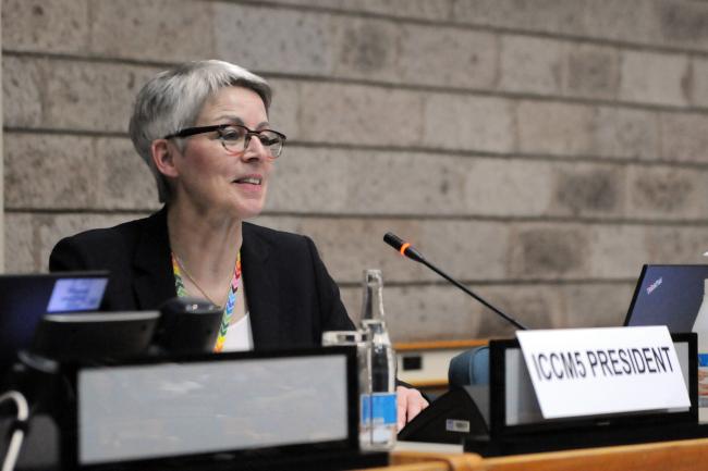 Anita Breyer, ICCM5 President