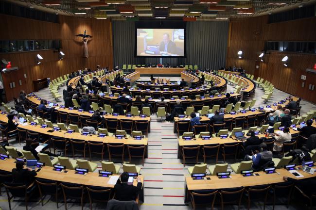 View of the room during an informal discussion on ABMTs, including MPAs