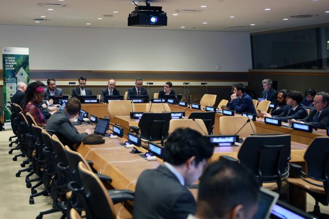 View of the room during the Scaling-up Risk Sensitive Urban Development event