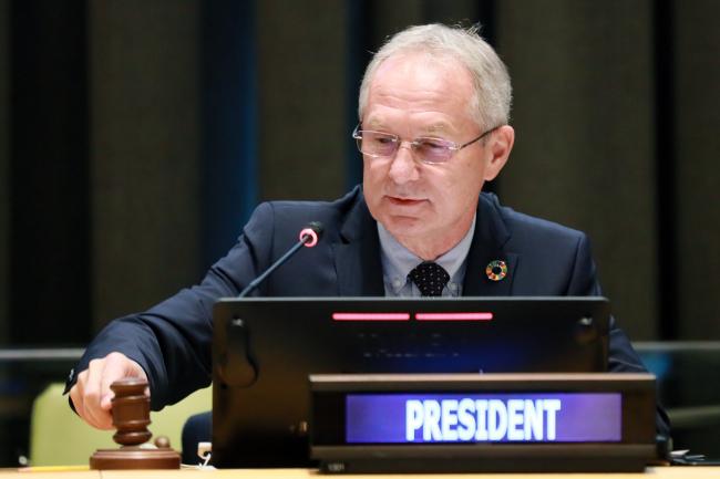 UNGA President Csaba Kőrösi