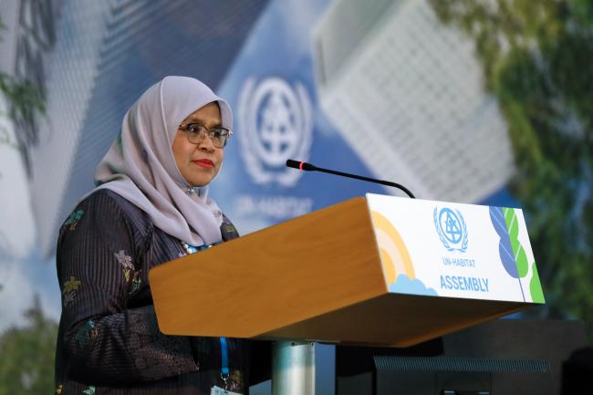 UN-Habitat Executive Director Maimunah Mohd Sharif