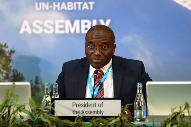 Vice-President of the UN-Habitat Assembly Martin Adjei-Mensah Korsah, Ghana