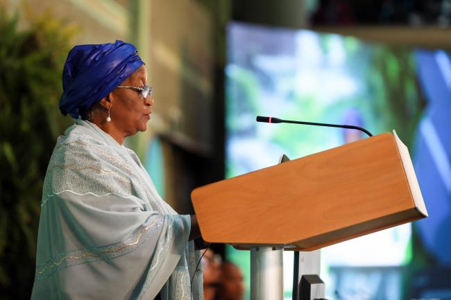 Zainab Hawa Bangura, Director-General, UN Office at Nairobi (UNON)