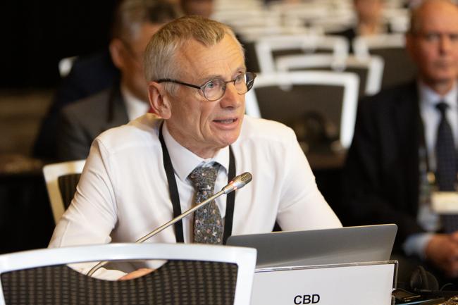 David Cooper, Acting Executive Secretary, Convention on Biological Diversity (CBD) Secretariat - GEF7 - 24 Aug 2023 - Photo