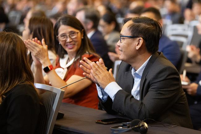 delegates applauded the ratification of the Biodiversity Gund- GEF7 - 24 Aug 2023 - Photo