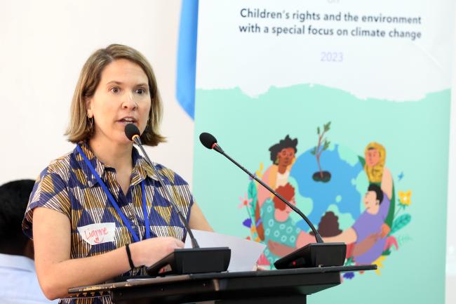 Lianne Minasian, Child Rights International Network 