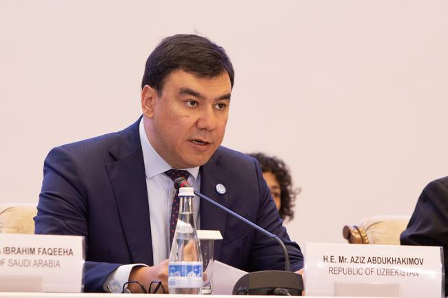 Aziz Abdukhakimov, Minister of Ecology, Environmental Protection and Climate Change of the Republic of Uzbekistan - CRIC 21 - 15 Nov 2023 - Photo