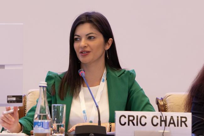 Biljana Kilibarda, Chair of the CRIC - CRIC 21 - 14 Nov 2023 - Photo