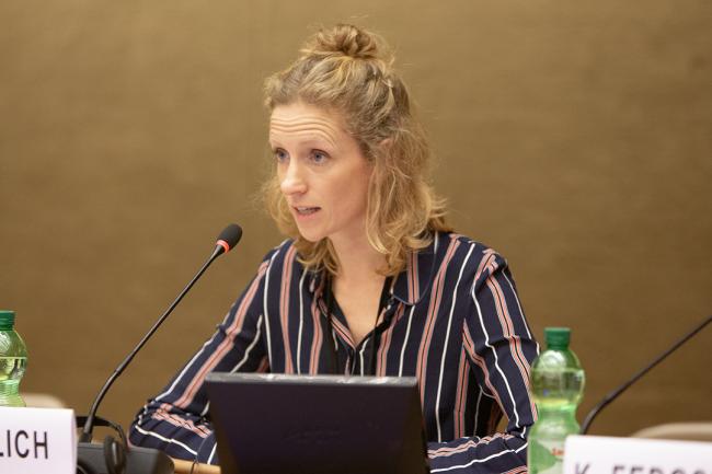 Christina Saulich, Senior Policy Officer, Responsible Mineral Supply Chains, Federal Ministry of Economic Cooperation and Development (BMZ), Germany - IGF-AGM 19 - 9 Nov 2023 - Photo 