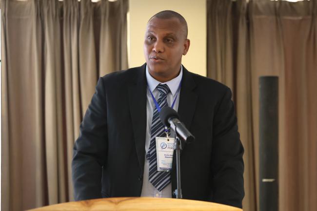 Denis Matatiken, Secretary of Environment, Republic of Seychelles 