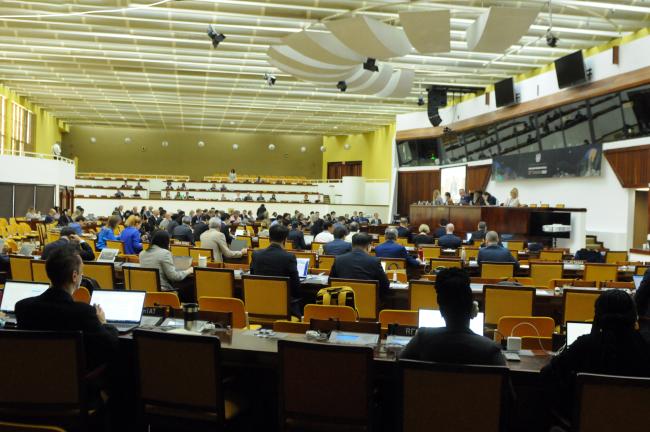 Council members gather for the second week of the 3rd Part of the 28th Annual Session of the International Seabed Authority