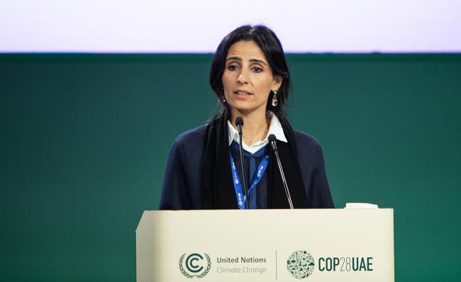 1 Razan Al Mubarak, UN Climate Change High Level Champion for COP28-OCEAN - SideEvent - 9dec2023 - Photo