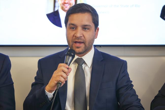 Thiago Pampolha, Vice-Governor of the State of Rio de Janeiro -IISD-COP28 6dec2023 - Photo