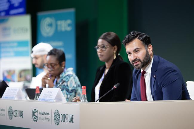 Ali Zaidi, Assistant to the President and National Climate Advisor, US -UNFCCC - SideEvent - 9dec2023 - Photo