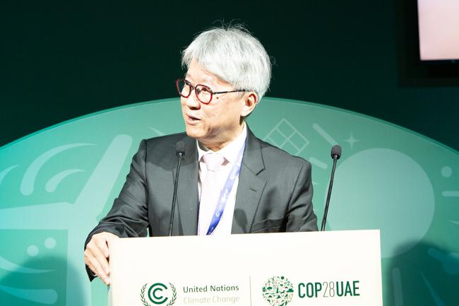 Chien-Te Fan, National Tsinghua University - ITRI Side Event - COP28 - 2 Dec 2023 - Photo