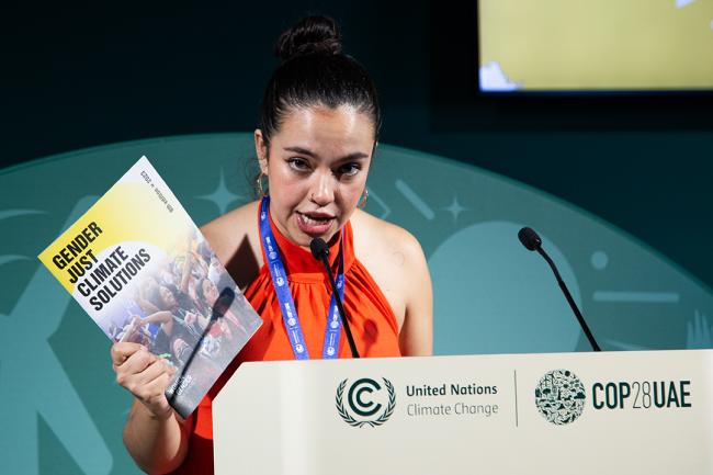 Valeria Peláez Cardona, WECF - WECF-Side Event -COP28 5dec2023 - Photo