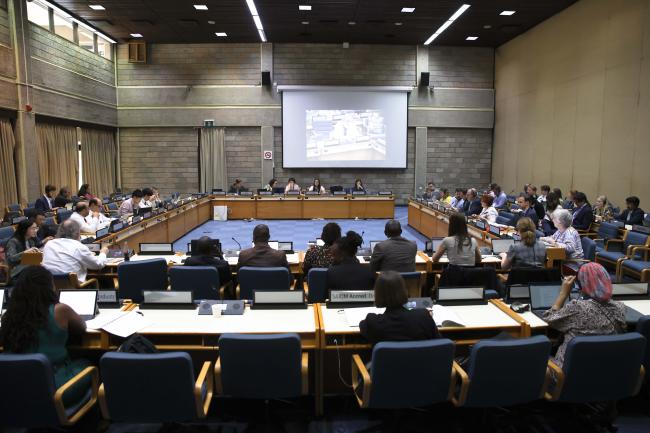 View of the room during CG2 