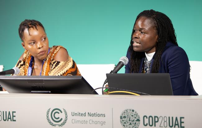 Vivian Atakos, CGIAR GENDER Impact Platform 1 - COP27 Women Farmers - 11Nov2022 - photo