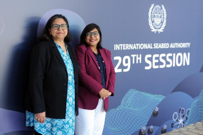 Kajal Bhat, India, and Tamanna Tabassum Khan, ISA Secretariat