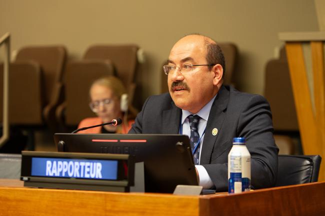 Newly Elected UNFF19 Vice-Chair Ismael Belen (Türkiye)- UNFF19 - 10May2024