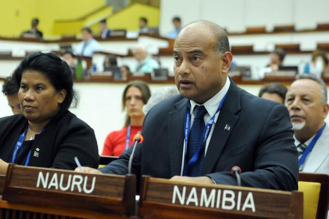 David Adeang, President of Nauru