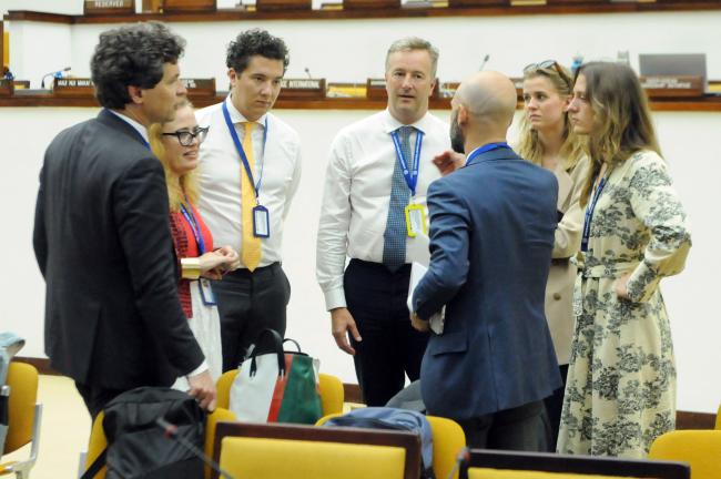 Delegates from the Netherlands, the UK, Norway, and Portugal