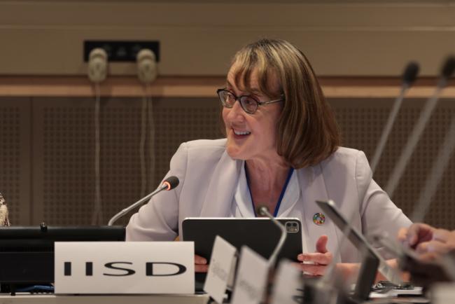 Patricia Fuller, President and CEO, International Institute for Sustainable Development (IISD)